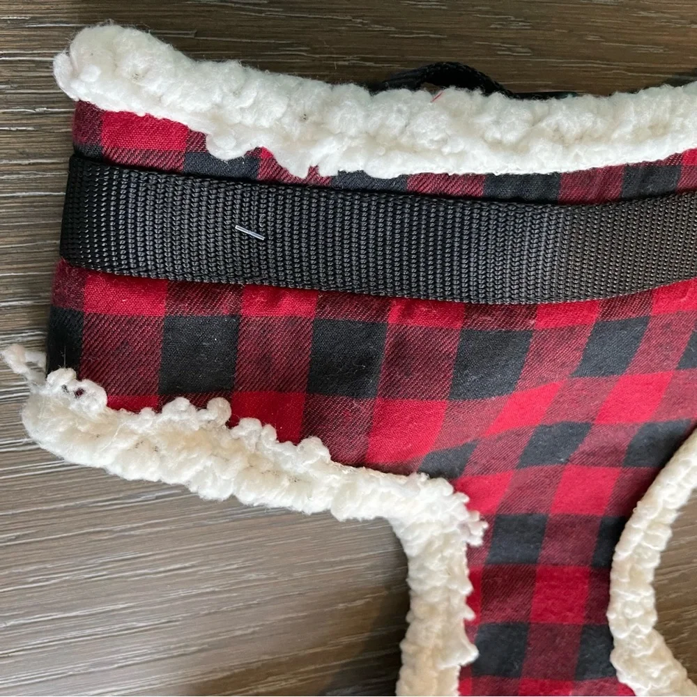 NWT Wondershop Target Buffalo Print Dog Harness Large